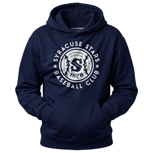 Syracuse Stars - New York - Vintage Defunct Baseball Teams - Unisex Hoodie