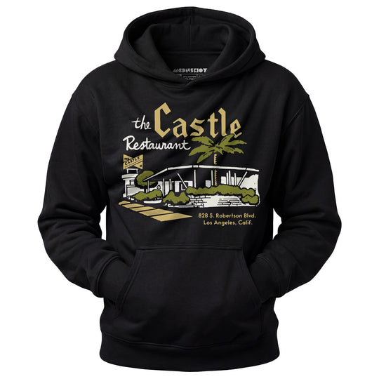 The Castle - Los Angeles, CA - Vintage Restaurant - Unisex Hoodie