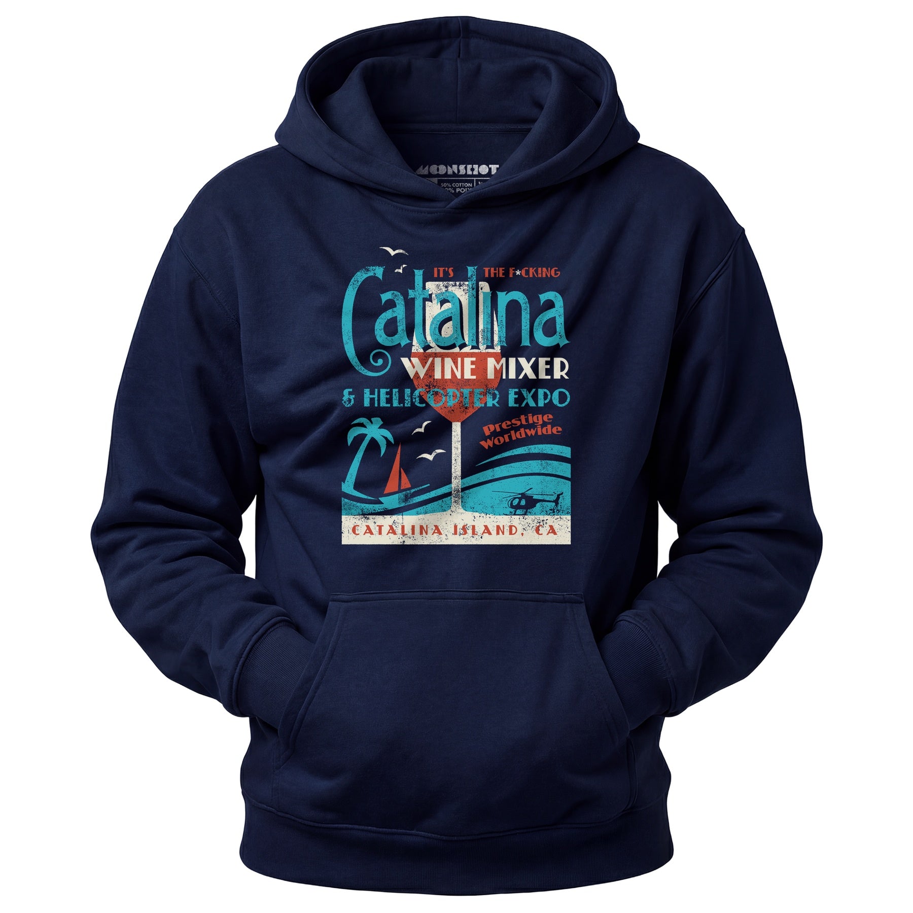 The Catalina Wine Mixer & Helicopter Expo - Unisex Hoodie