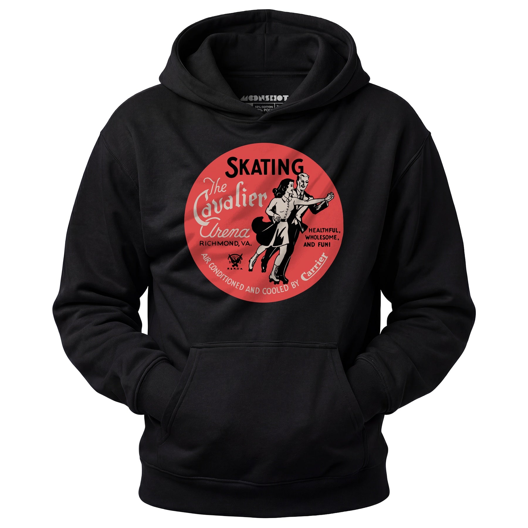 The Cavalier Arena - Richmond, VA - Vintage Roller Rink - Unisex Hoodie