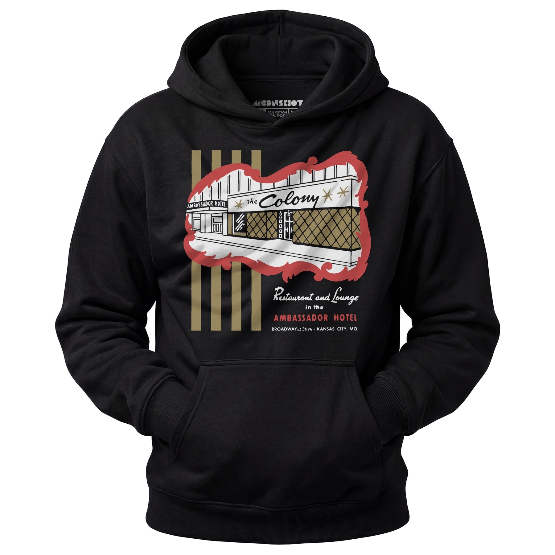 The Colony - Kansas City, MO - Vintage Restaurant - Unisex Hoodie