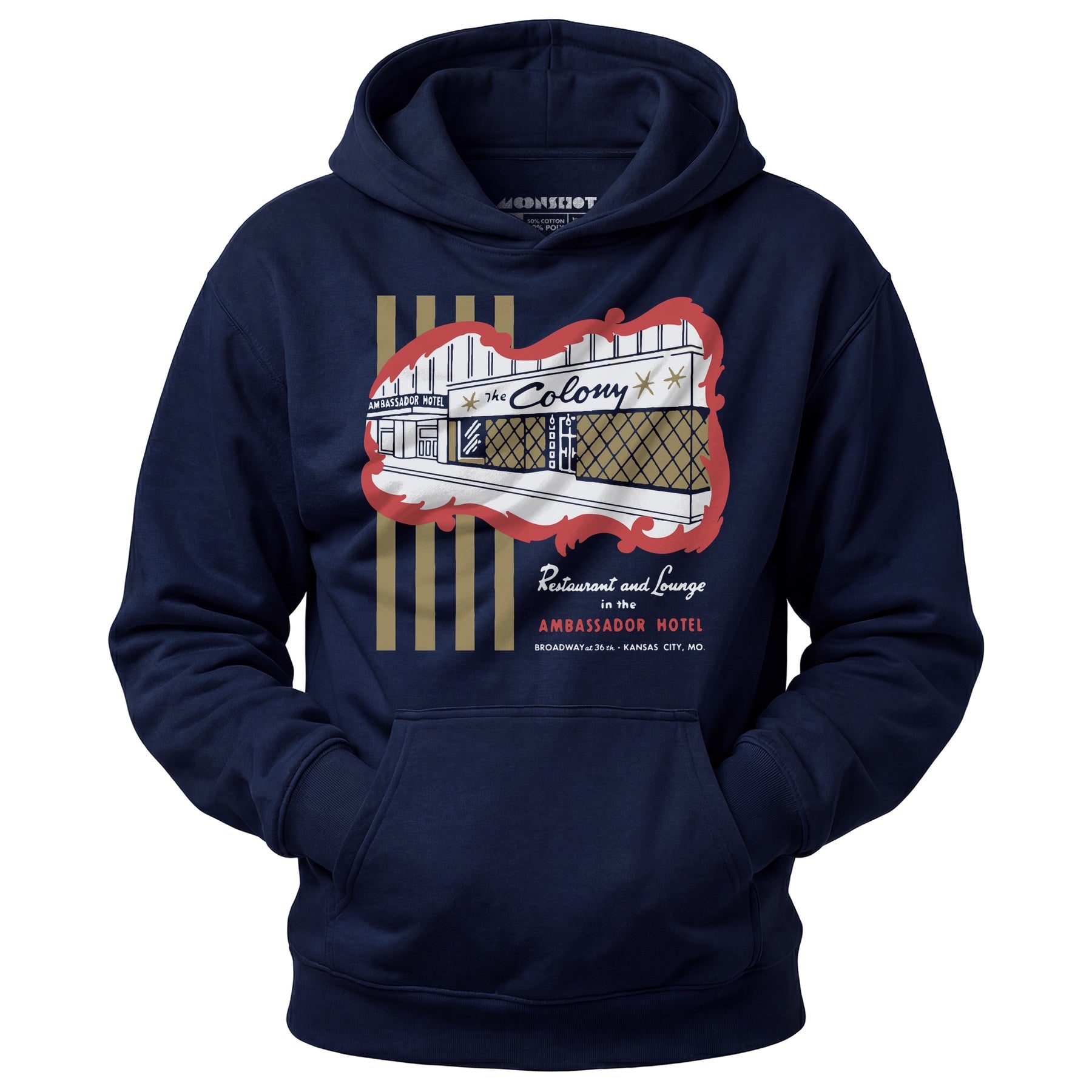 The Colony - Kansas City, MO - Vintage Restaurant - Unisex Hoodie