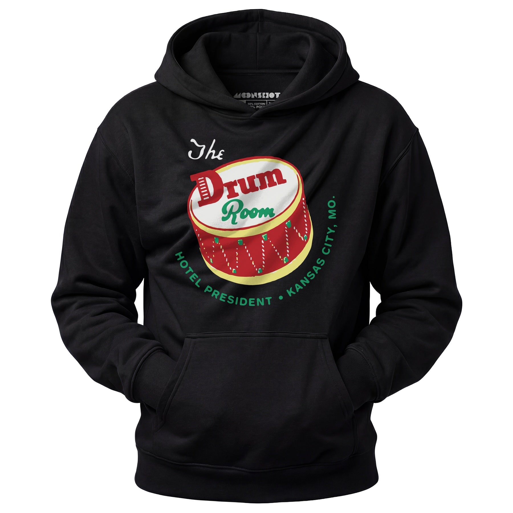 The Drum Room - Kansas City, MO - Vintage Restaurant - Unisex Hoodie