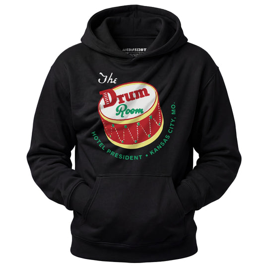The Drum Room - Kansas City, MO - Vintage Restaurant - Unisex Hoodie