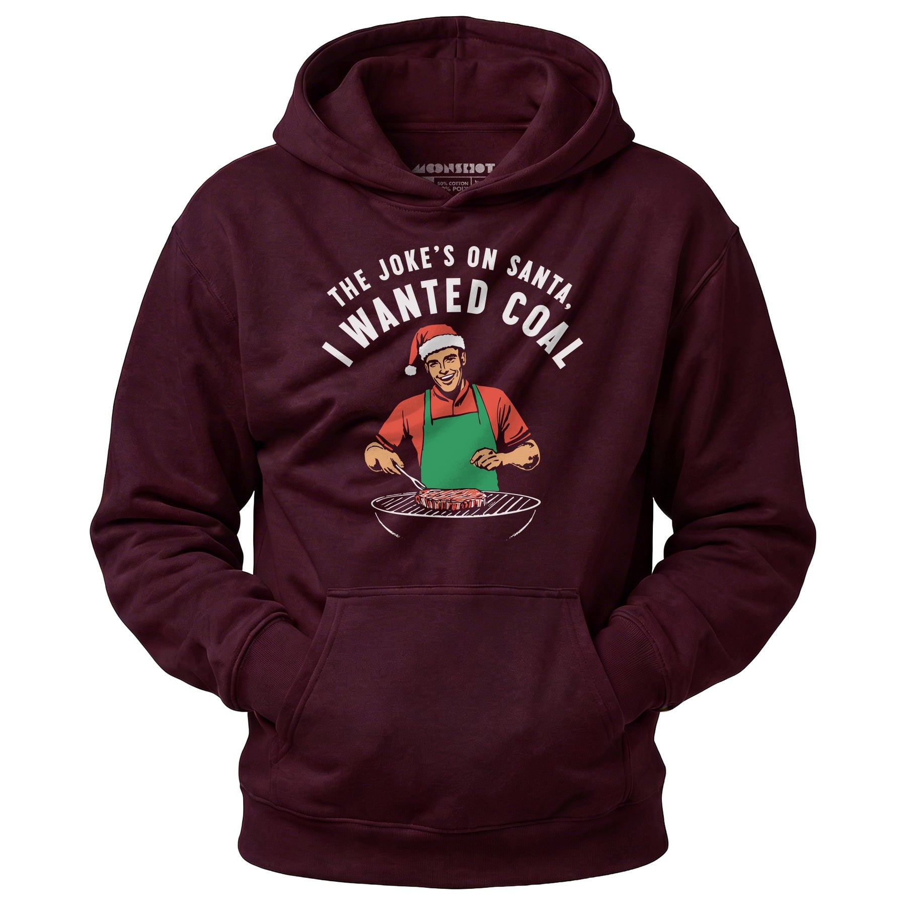 The Joke's On Santa, I Wanted Coal - Unisex Hoodie