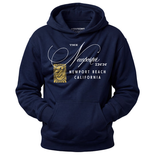 The Newporter Inn - Newport Beach, CA - Vintage Hotel - Unisex Hoodie