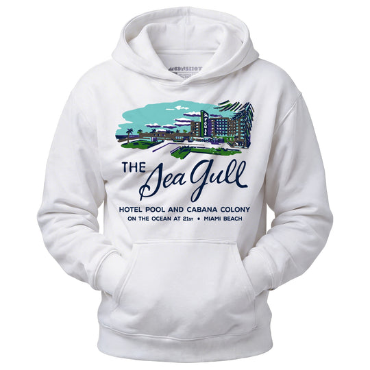 The Sea Gull - Miami, FL - Vintage Hotel - Unisex Hoodie