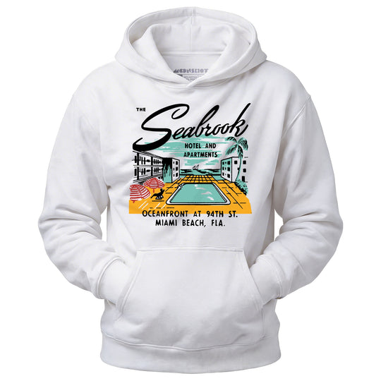 The Seabrook - Miami, FL - Vintage Hotel - Unisex Hoodie