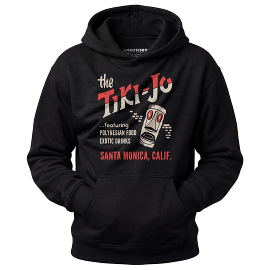 The Tiki-Jo - Santa Monica, CA - Vintage Tiki Bar - Unisex Hoodie