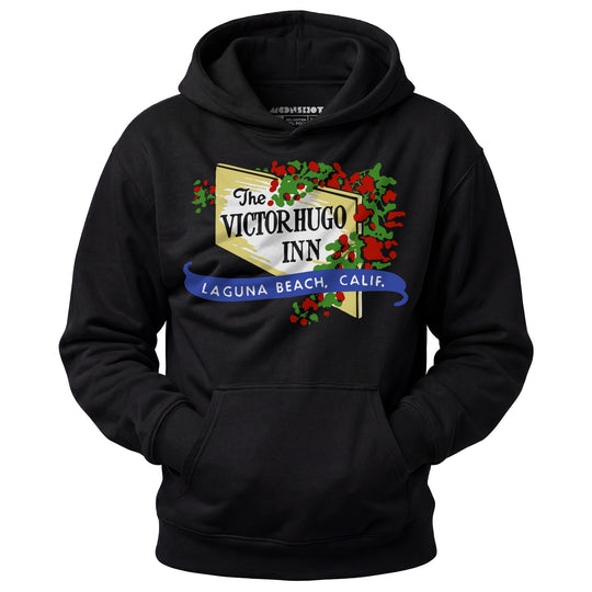 The Victor Hugo Inn - Laguna Beach, CA - Vintage Restaurant - Unisex Hoodie