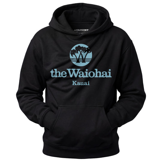 The Waiohai - Kauai, Hawaii - Vintage Hotel Resort - Unisex Hoodie