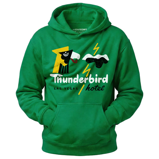 Thunderbird Hotel Retro - Vintage Las Vegas - Unisex Hoodie