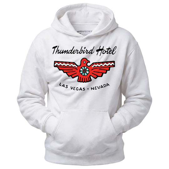 Thunderbird Hotel v6 - Vintage Las Vegas - Unisex Hoodie
