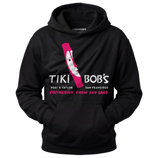 Tiki Bob's - San Francisco, CA - Vintage Tiki Bar - Unisex Hoodie