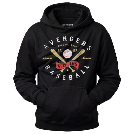 Toledo Avengers - Ohio - Vintage Defunct Baseball Teams - Unisex Hoodie