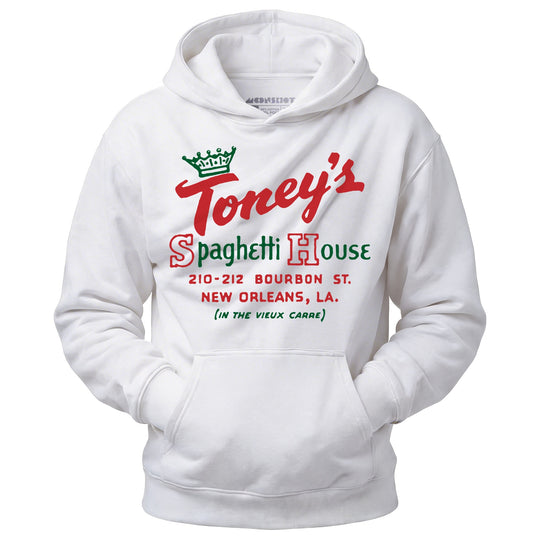 Toney's Spaghetti House - New Orleans, LA - Vintage Restaurant - Unisex Hoodie