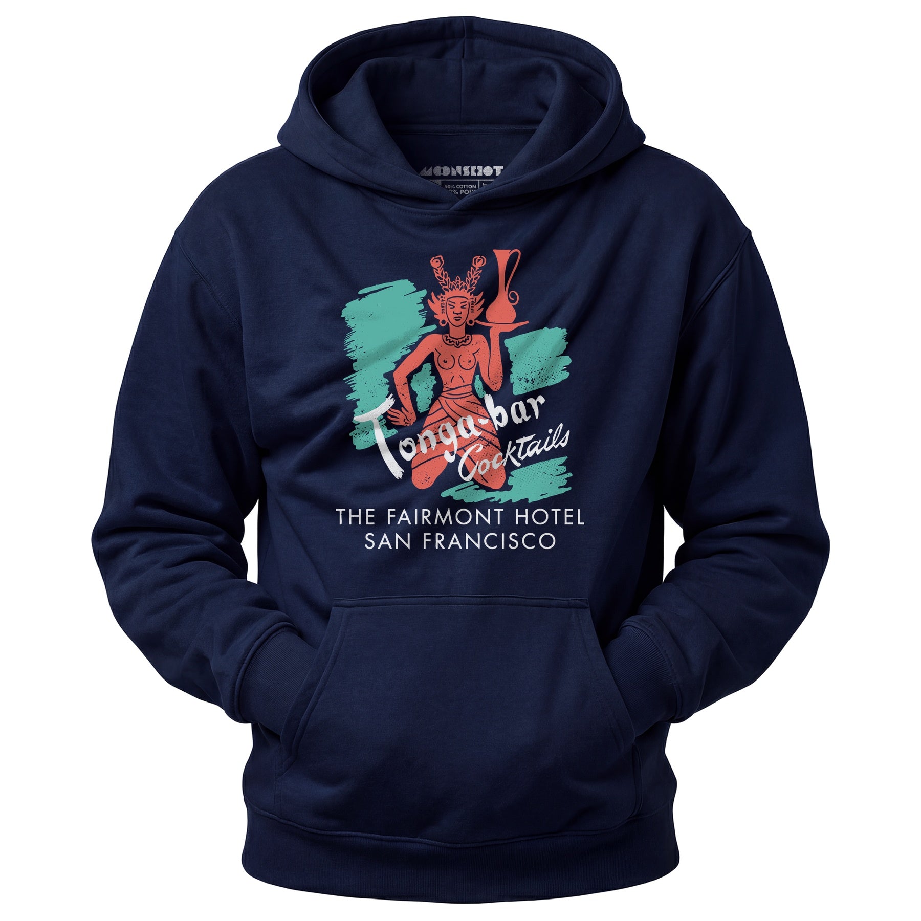 Tonga Room v2 - San Francisco, CA - Vintage Tiki Bar - Unisex Hoodie