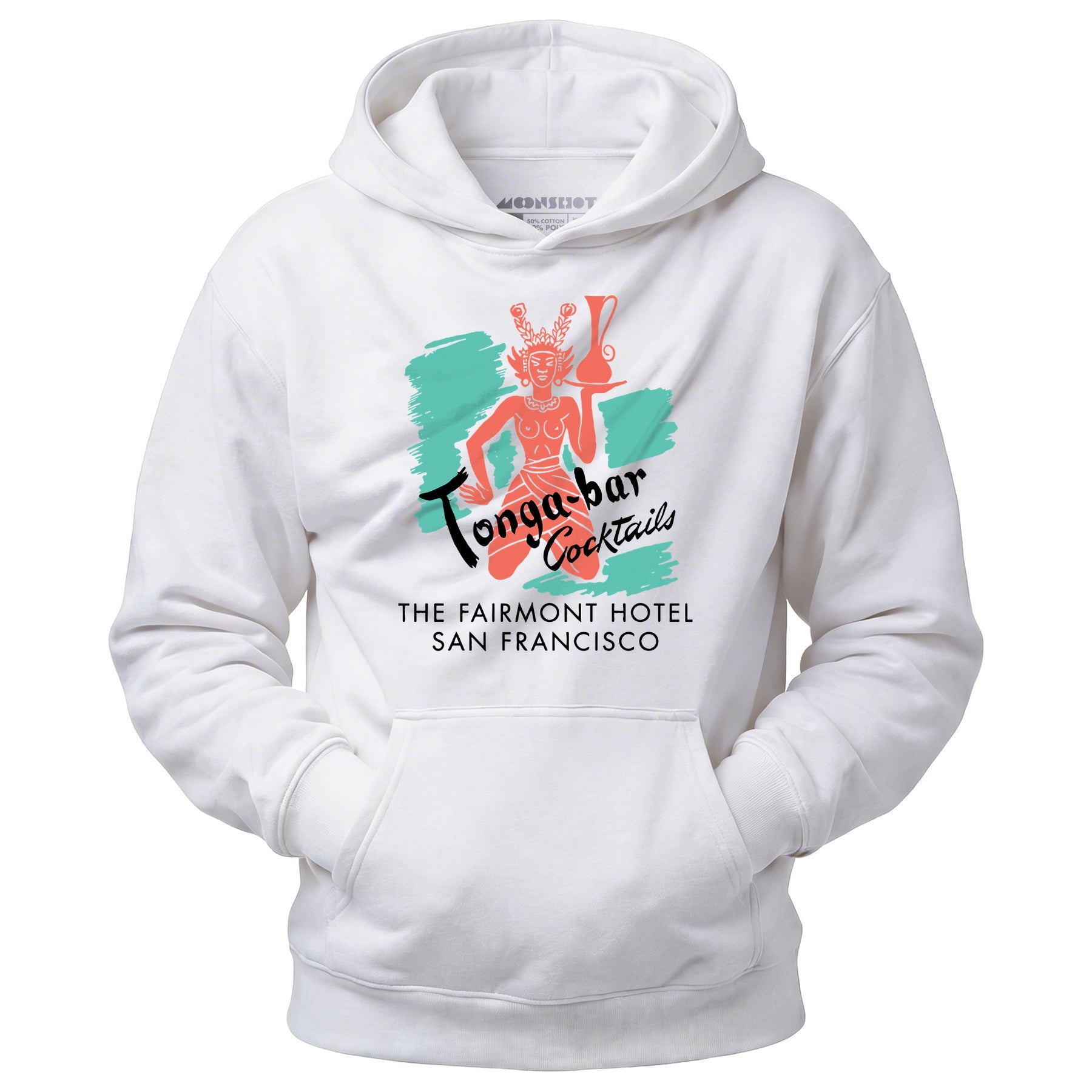 Tonga Room v2 - San Francisco, CA - Vintage Tiki Bar - Unisex Hoodie