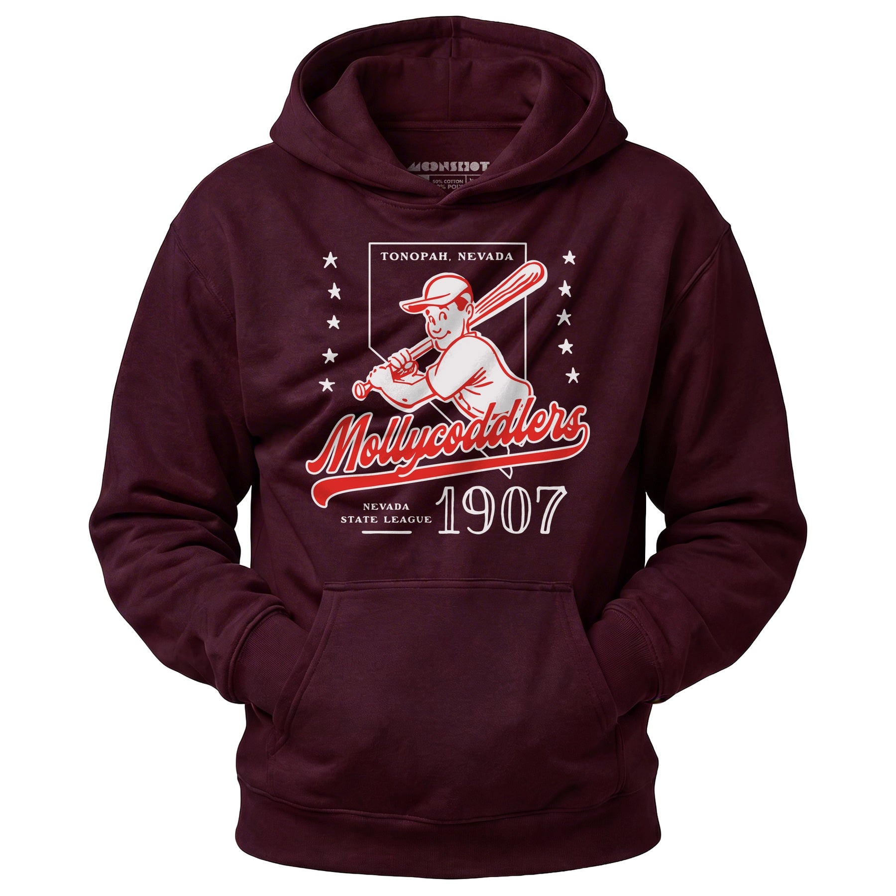 Tonopah Mollycoddlers - Nevada - Vintage Defunct Baseball Teams - Unisex Hoodie
