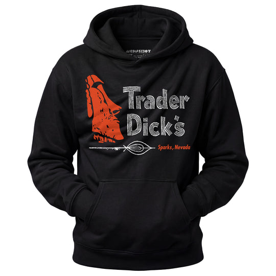 Trader Dick's - Sparks, NV - Vintage Tiki Bar - Unisex Hoodie