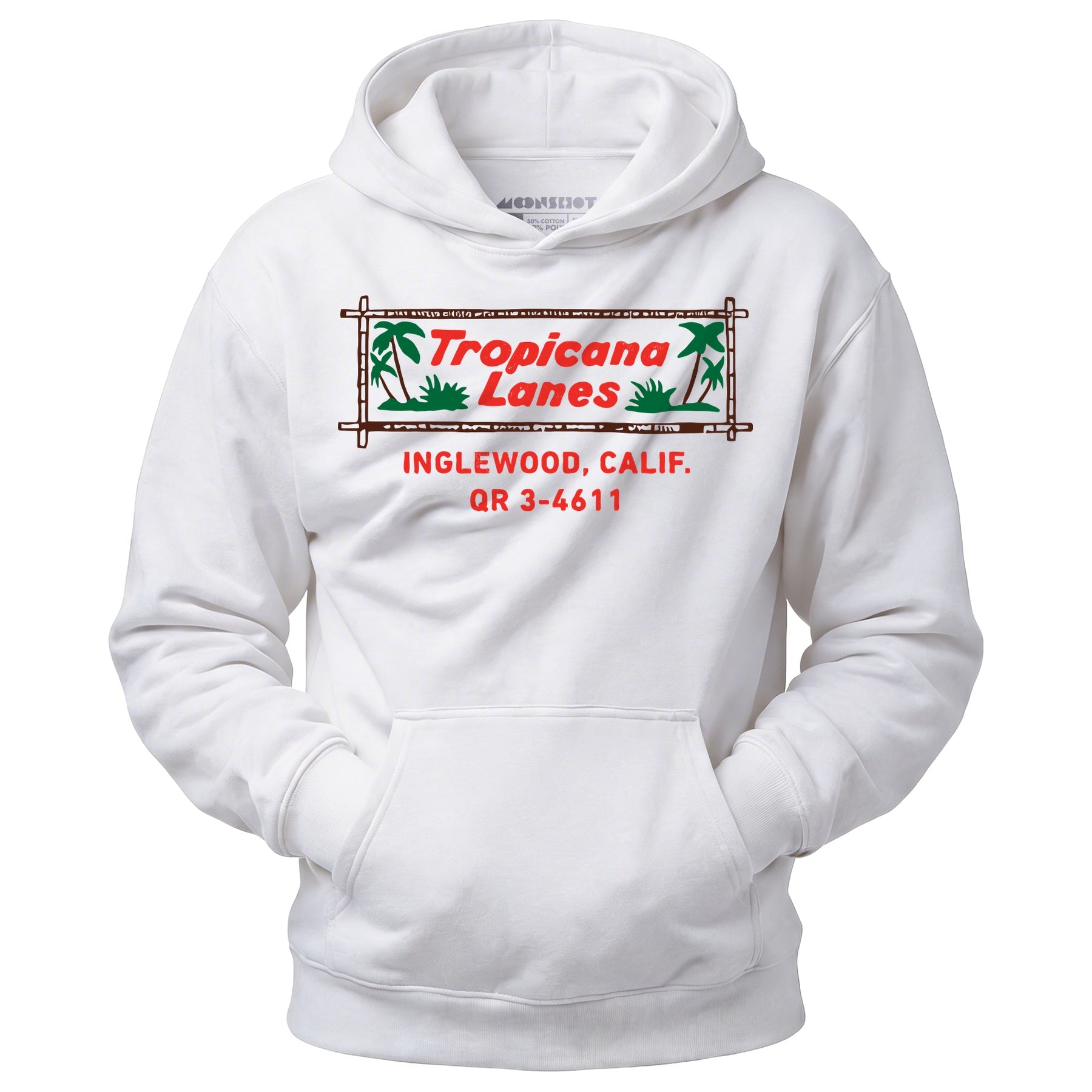Tropicana Lanes - Inglewood, CA - Vintage Bowling Alley - Unisex Hoodie