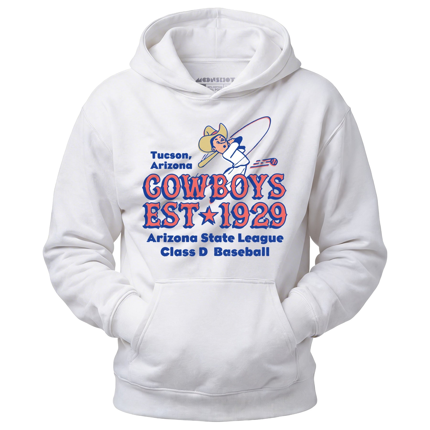 Tucson Cowboys - Arizona - Vintage Defunct Baseball Teams - Unisex Hoodie