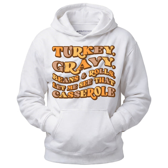 Turkey, Gravy, Beans & Rolls - Unisex Hoodie