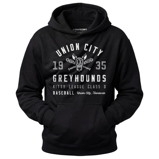 Union City Greyhounds - Tennessee - Vintage Defunct Baseball Teams - Unisex Hoodie