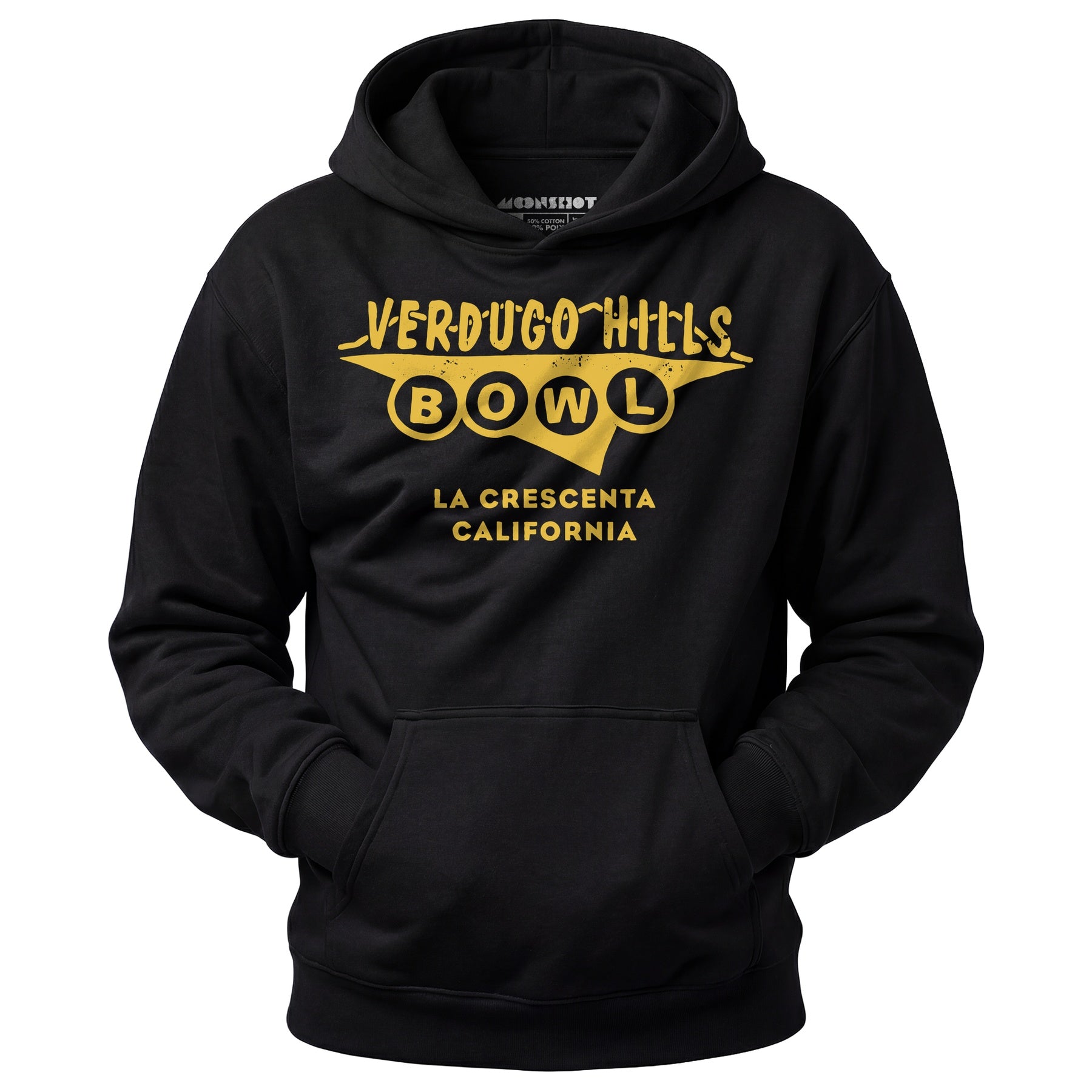 Verdugo Hills - La Crescenta, CA - Vintage Bowling Alley - Unisex Hoodie