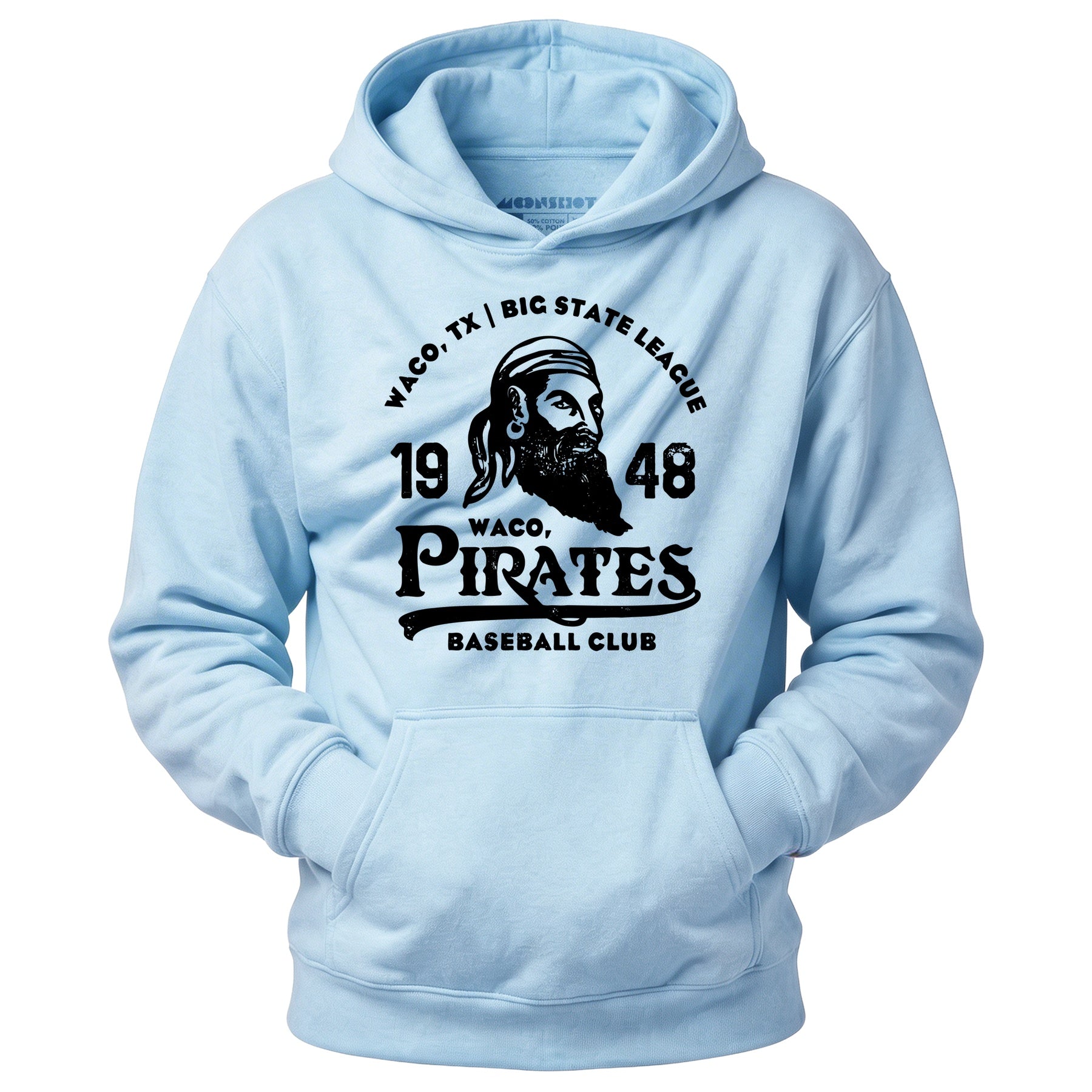 Waco Pirates - Texas - Vintage Defunct Baseball Teams - Unisex Hoodie