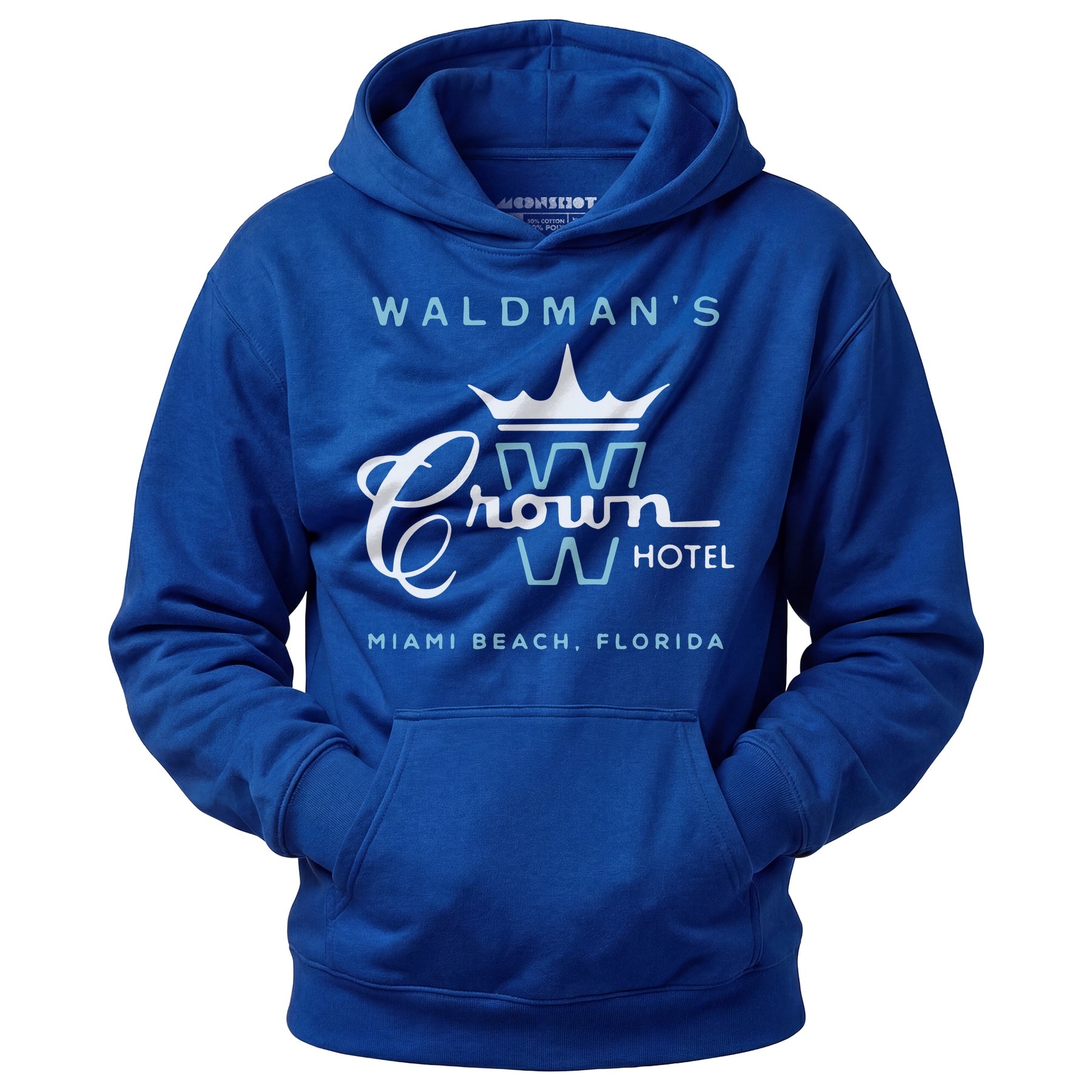 Waldman's Crown Hotel - Miami, FL - Vintage Hotel - Unisex Hoodie