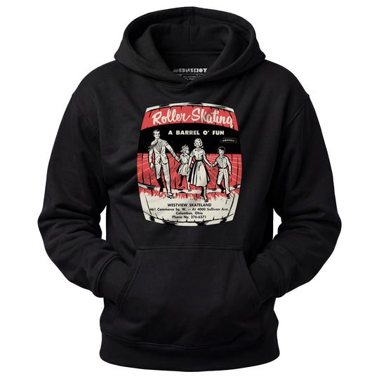 Westview Skateland - Columbus, OH - Vintage Roller Rink - Unisex Hoodie