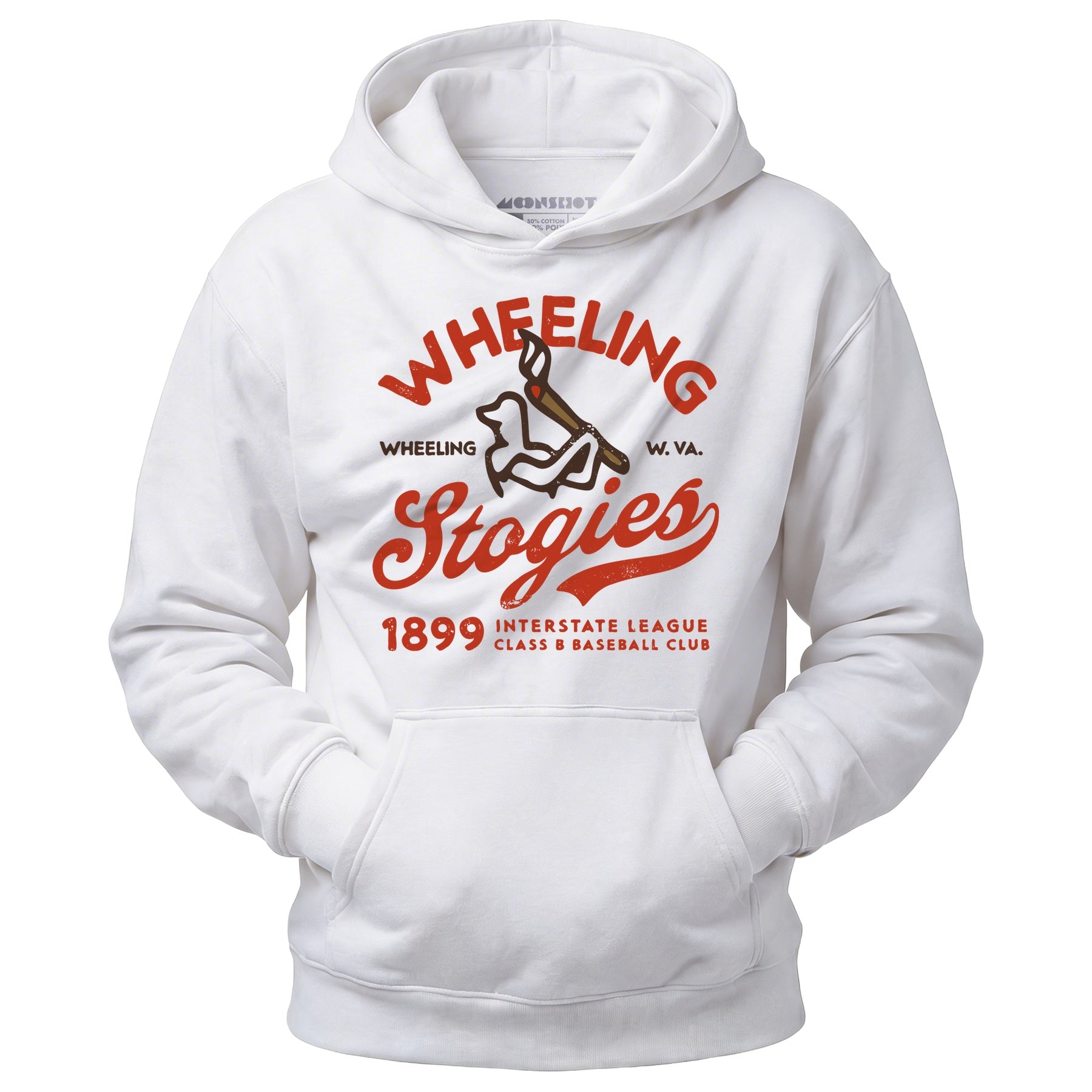Wheeling Stogies - West Virginia - Vintage Defunct Baseball Teams - Unisex Hoodie