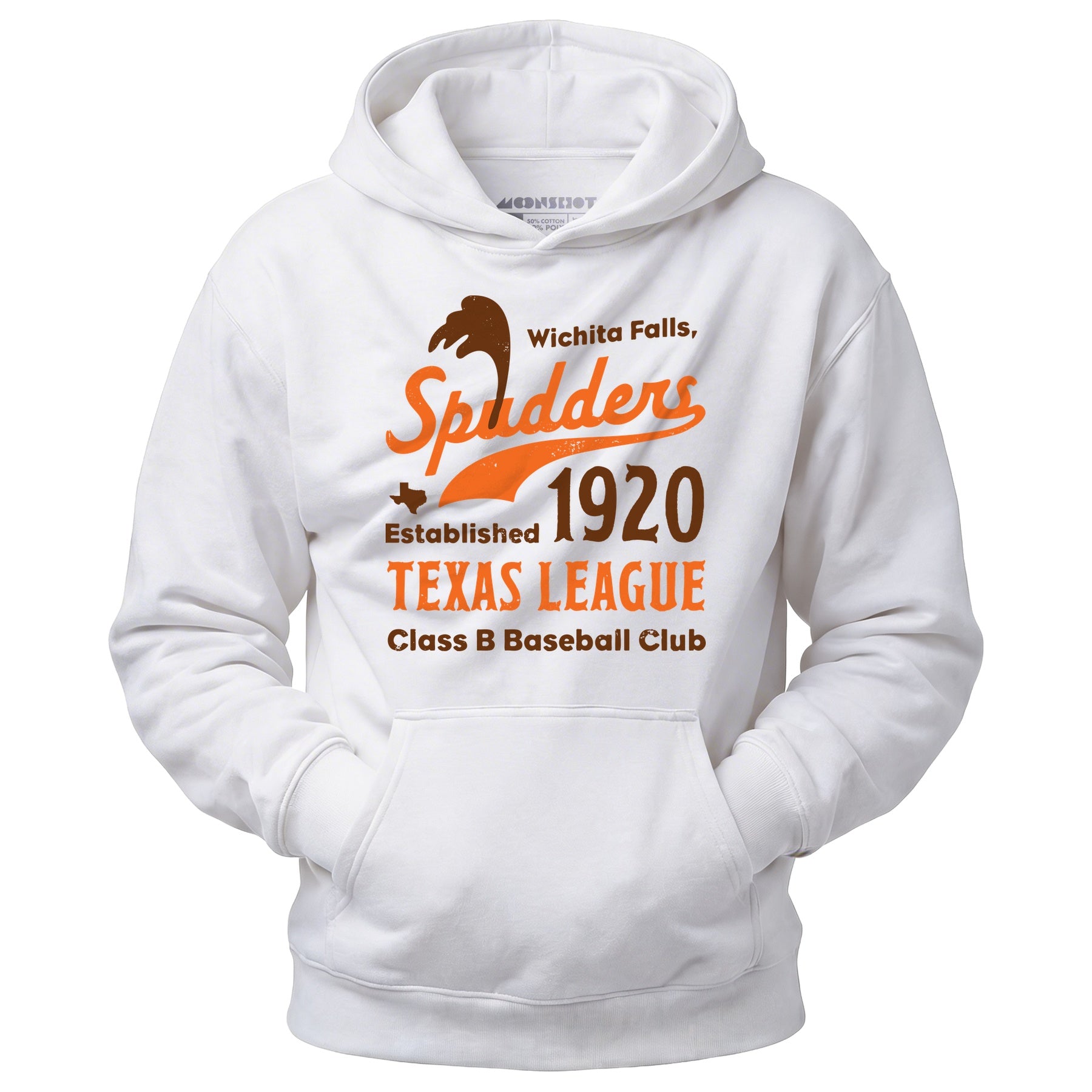 Wichita Falls Spudders - Texas - Vintage Defunct Baseball Teams - Unisex Hoodie