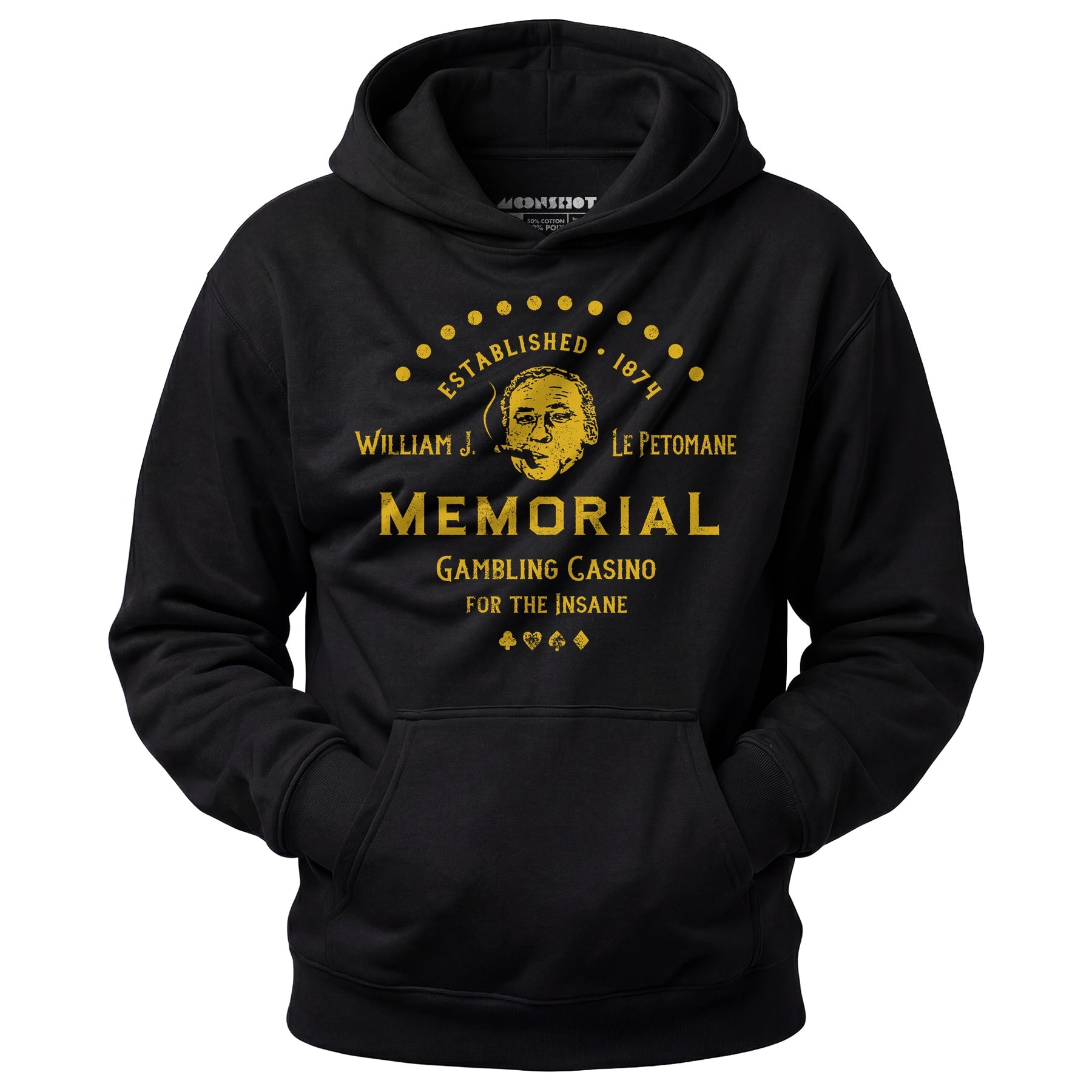 William J. Le Petomane Memorial Gambling Casino for the Insane - Unisex Hoodie