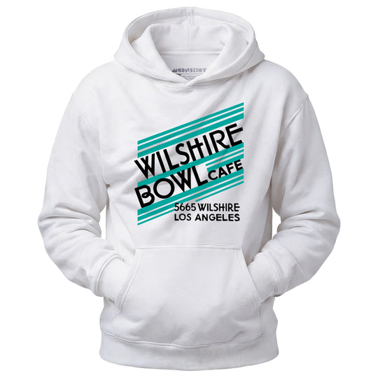 Wilshire Bowl Cafe - Los Angeles, CA - Vintage Restaurant - Unisex Hoodie