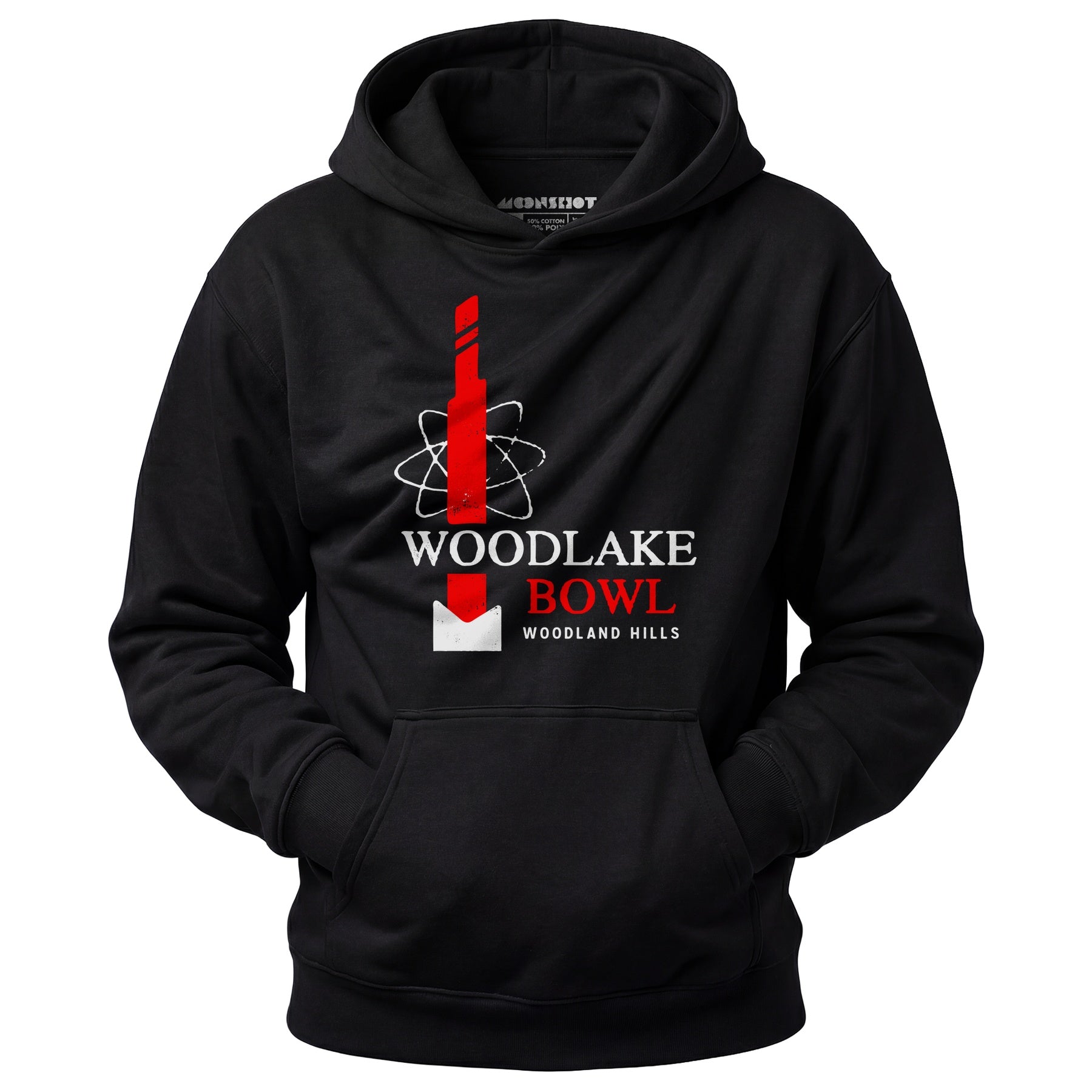 Woodlake Bowl - Woodland Hills, CA - Vintage Bowling Alley - Unisex Hoodie