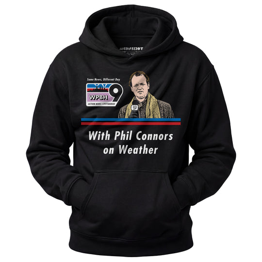 WPBH News with Phil Connors - Groundhog Day - Unisex Hoodie