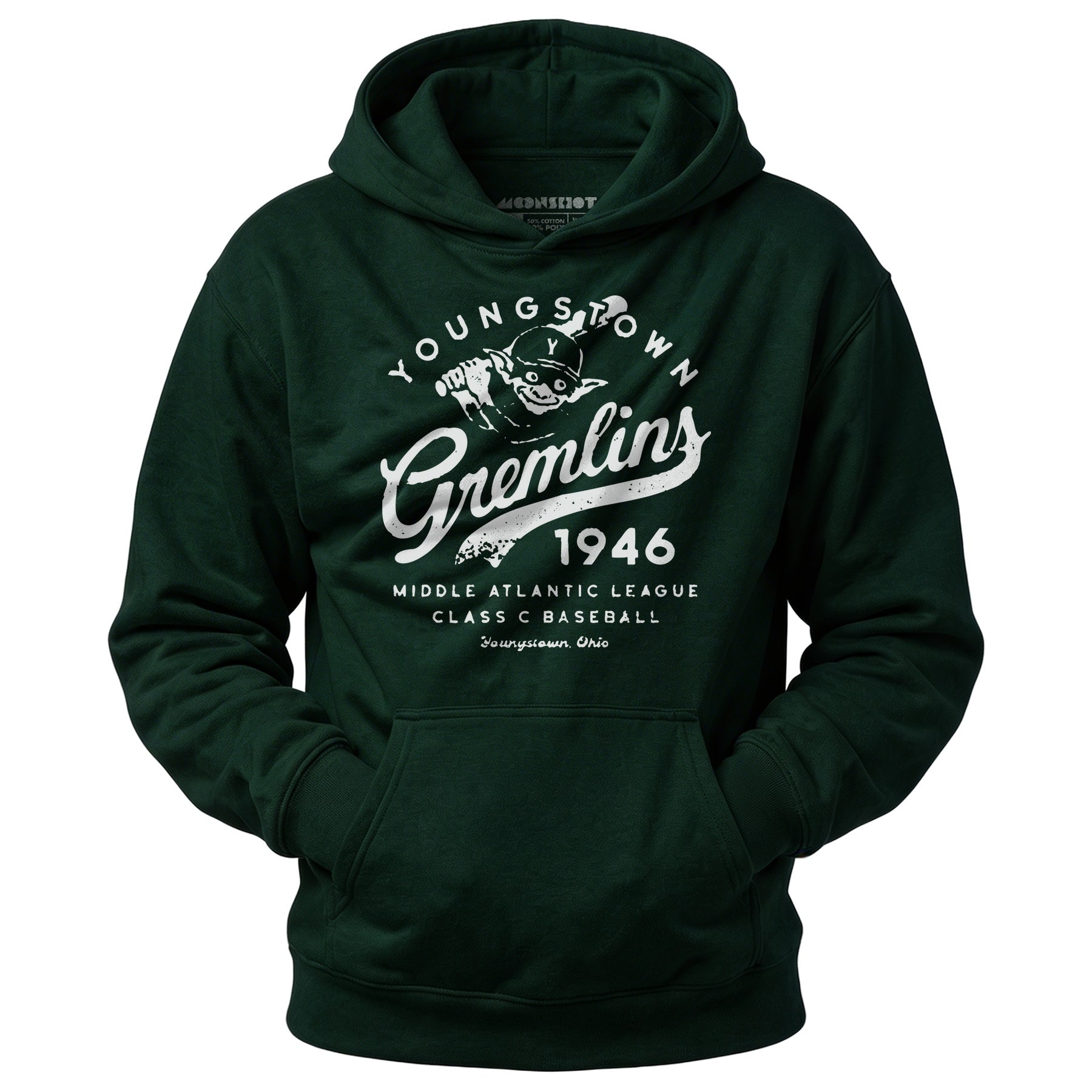 Youngstown Gremlins - Ohio - Vintage Defunct Baseball Teams - Unisex Hoodie