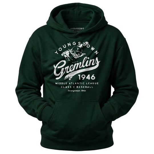 Youngstown Gremlins - Ohio - Vintage Defunct Baseball Teams - Unisex Hoodie