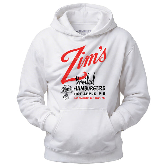 Zim's Hamburgers v1 - San Francisco, CA - Vintage Restaurant - Unisex Hoodie