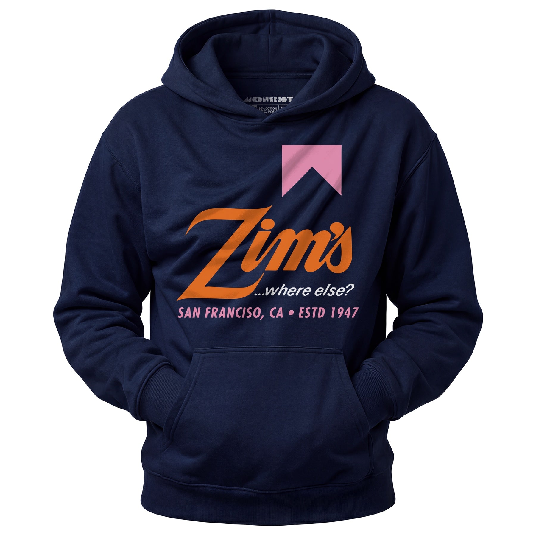 Zim's Hamburgers v3 - San Francisco, CA - Vintage Restaurant - Unisex Hoodie