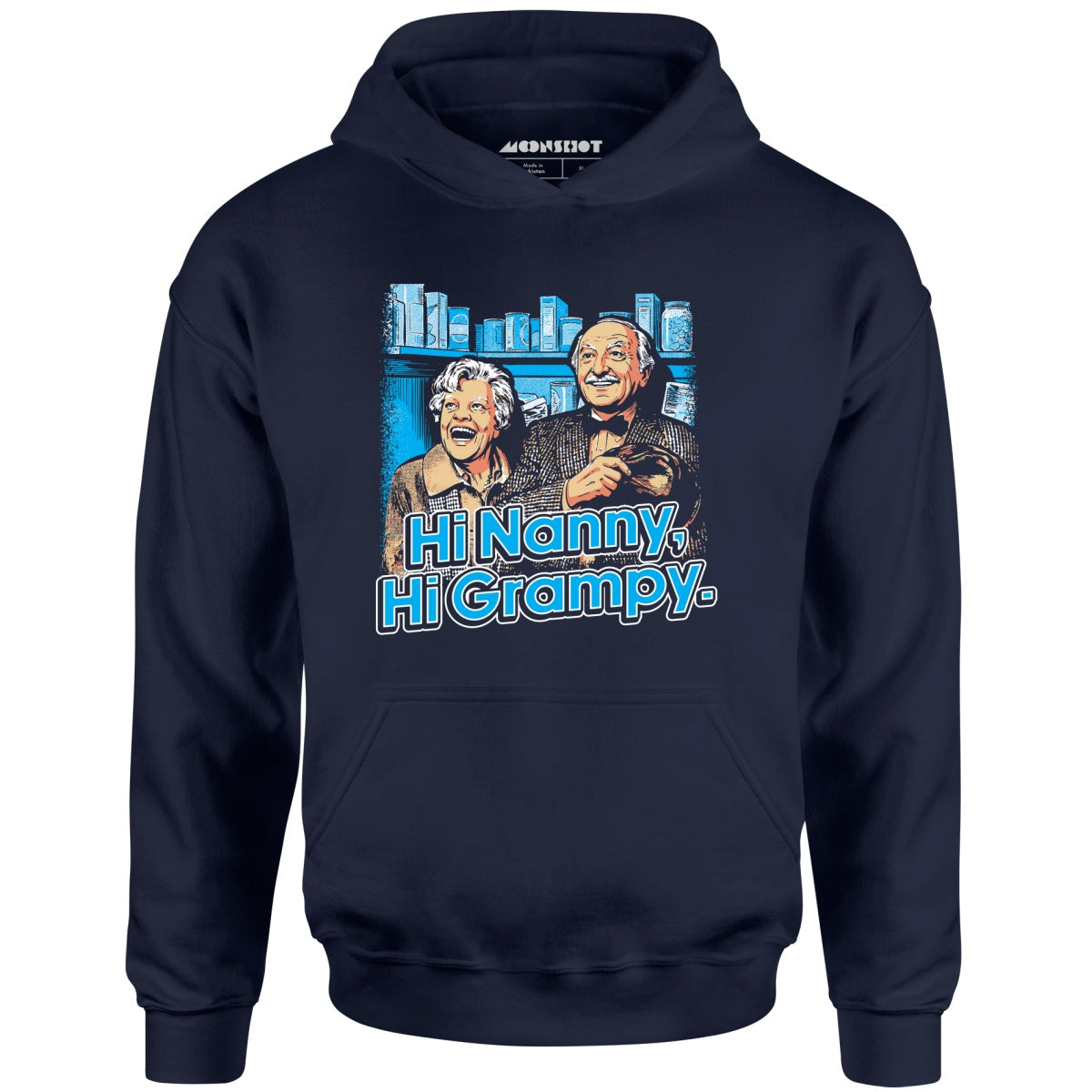Hi Nanny, Hi Grampy - Unisex Hoodie