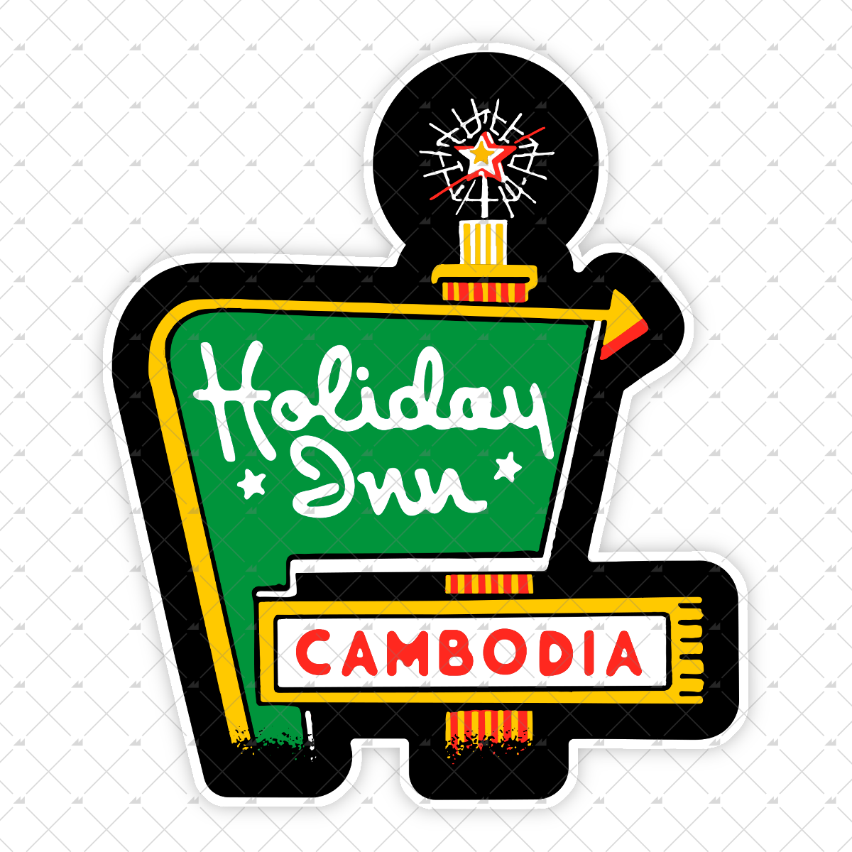 Holiday Inn Cambodia - Sticker