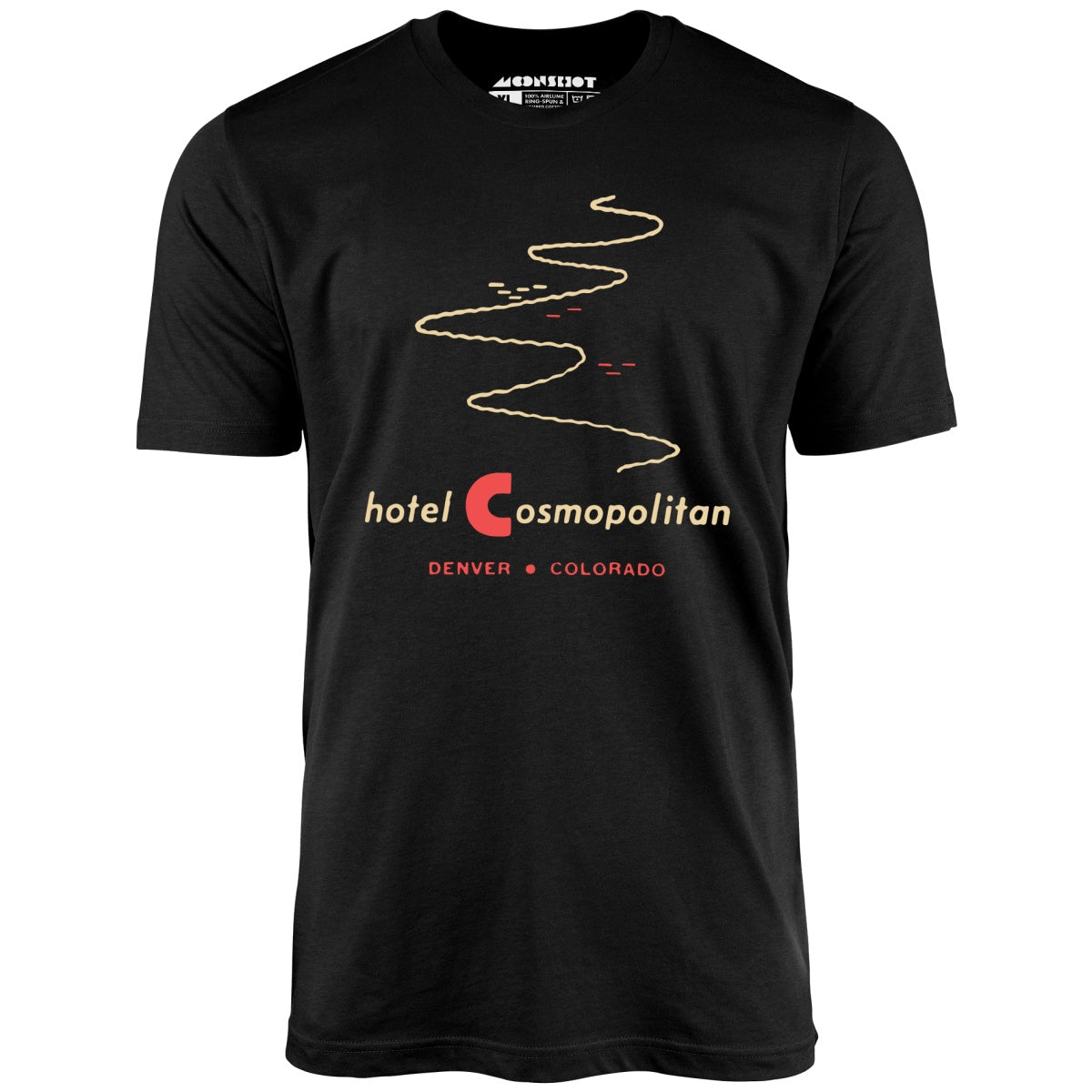 Hotel Cosmopolitan - Denver, CO - Vintage Hotel - Unisex T-Shirt