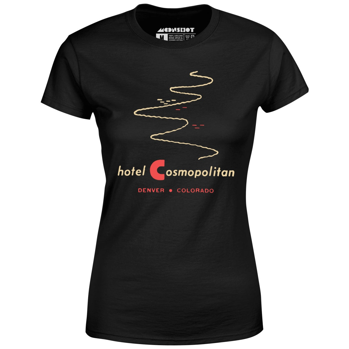 Hotel Cosmopolitan - Denver, CO - Vintage Hotel - Women's T-Shirt