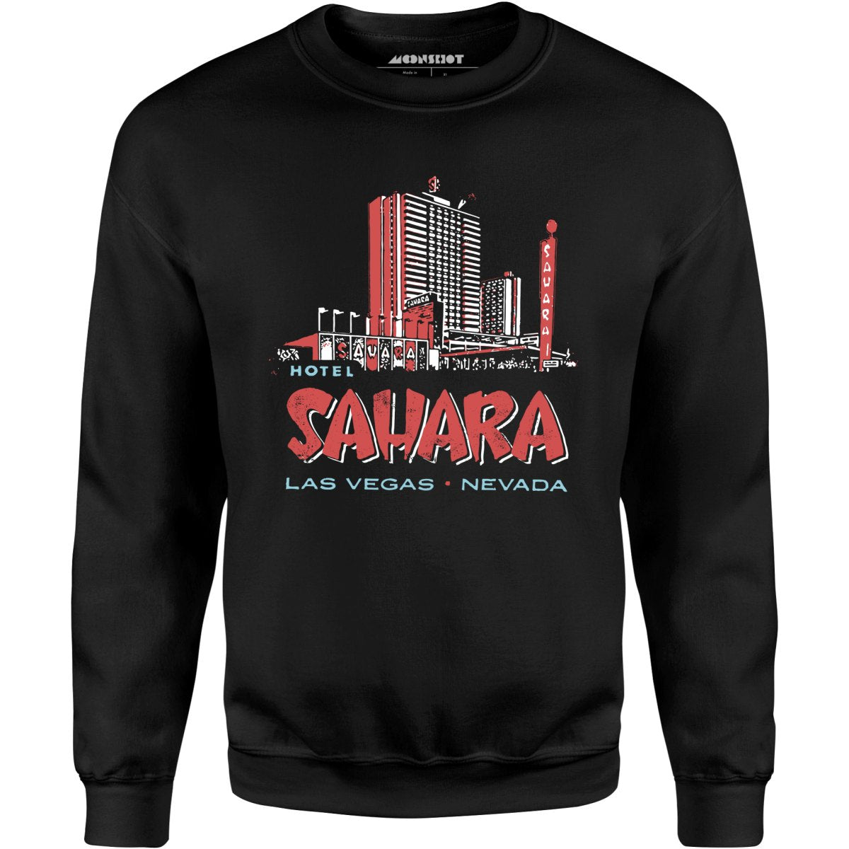 Hotel Sahara Exterior - Vintage Las Vegas - Unisex Sweatshirt
