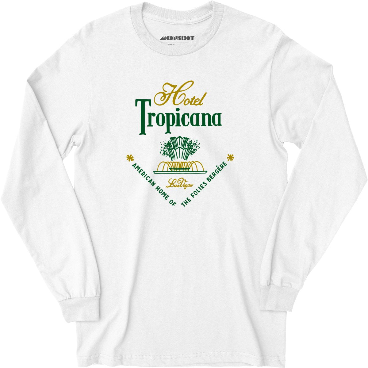 Hotel Tropicana Retro - Vintage Las Vegas - Long Sleeve T-Shirt