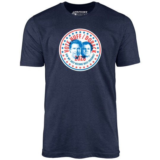 Huff Doback 2028 - Heather Midnight Navy - Unisex T-Shirt