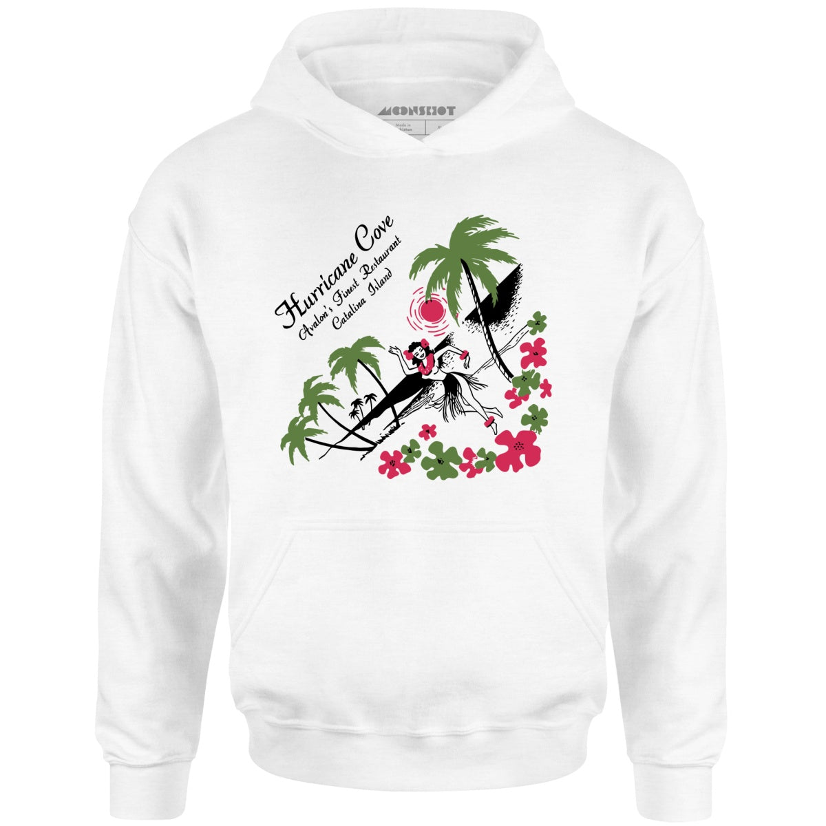 Hurricane Cove - Catalina Island, CA - Vintage Tiki Bar - Unisex Hoodie